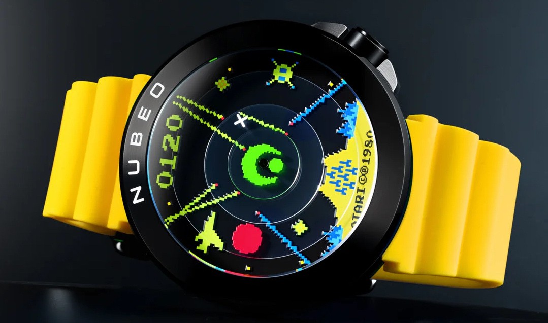 Ventana Automatic Atari Missile Command Limited Edition Watch: Nubeo x Atari Collector Timepiece - Nintendo News Article