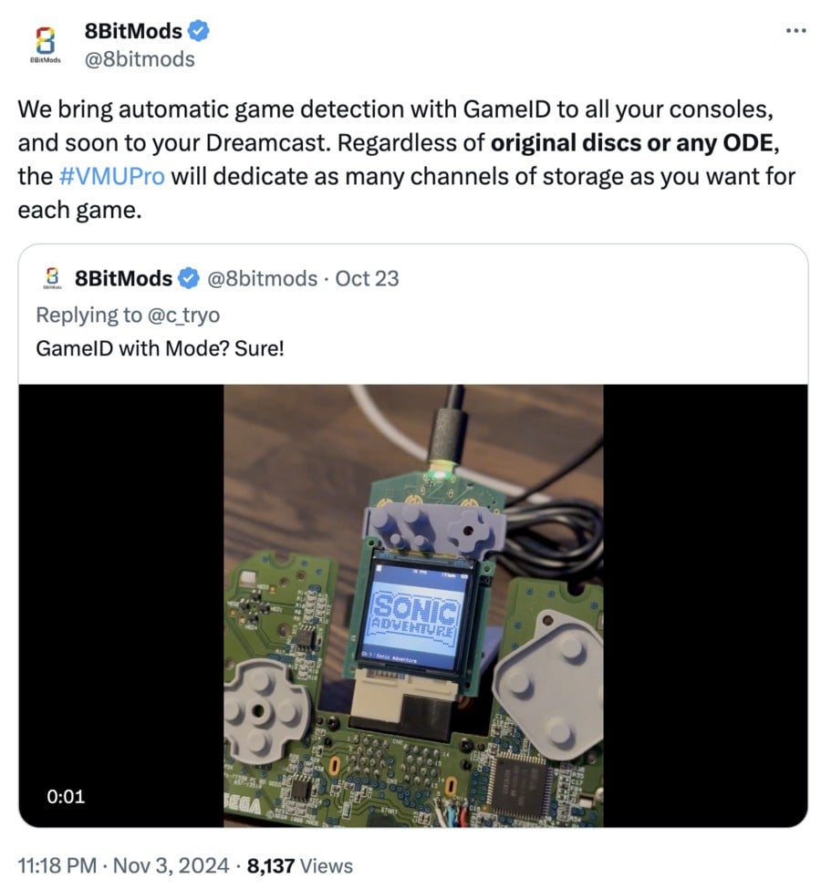 Next-Generation Dreamcast VMUs Are Adding An Absolutely Essential Feature 2