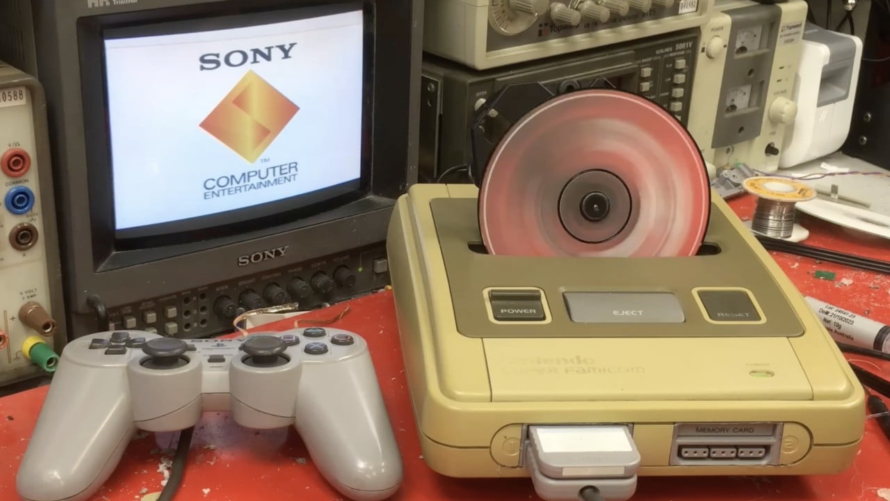 隨機的Modder創建了科學怪人的“ Nintendo PlayStation”