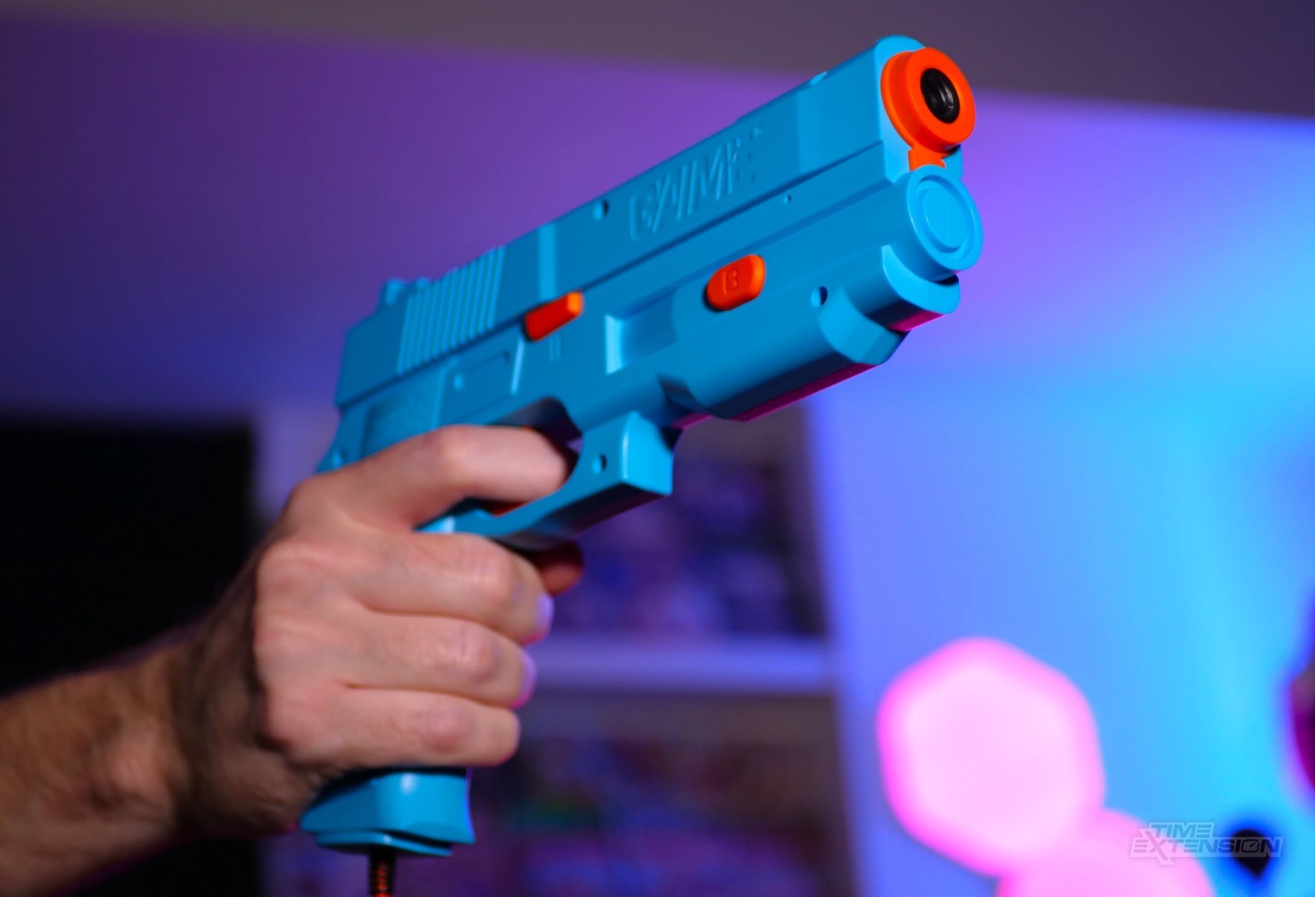 Tassei Denki Shows G'AIM'E Light Gun 'Pro' and 'Lite' at TGS 2026 - Nintendo News Article