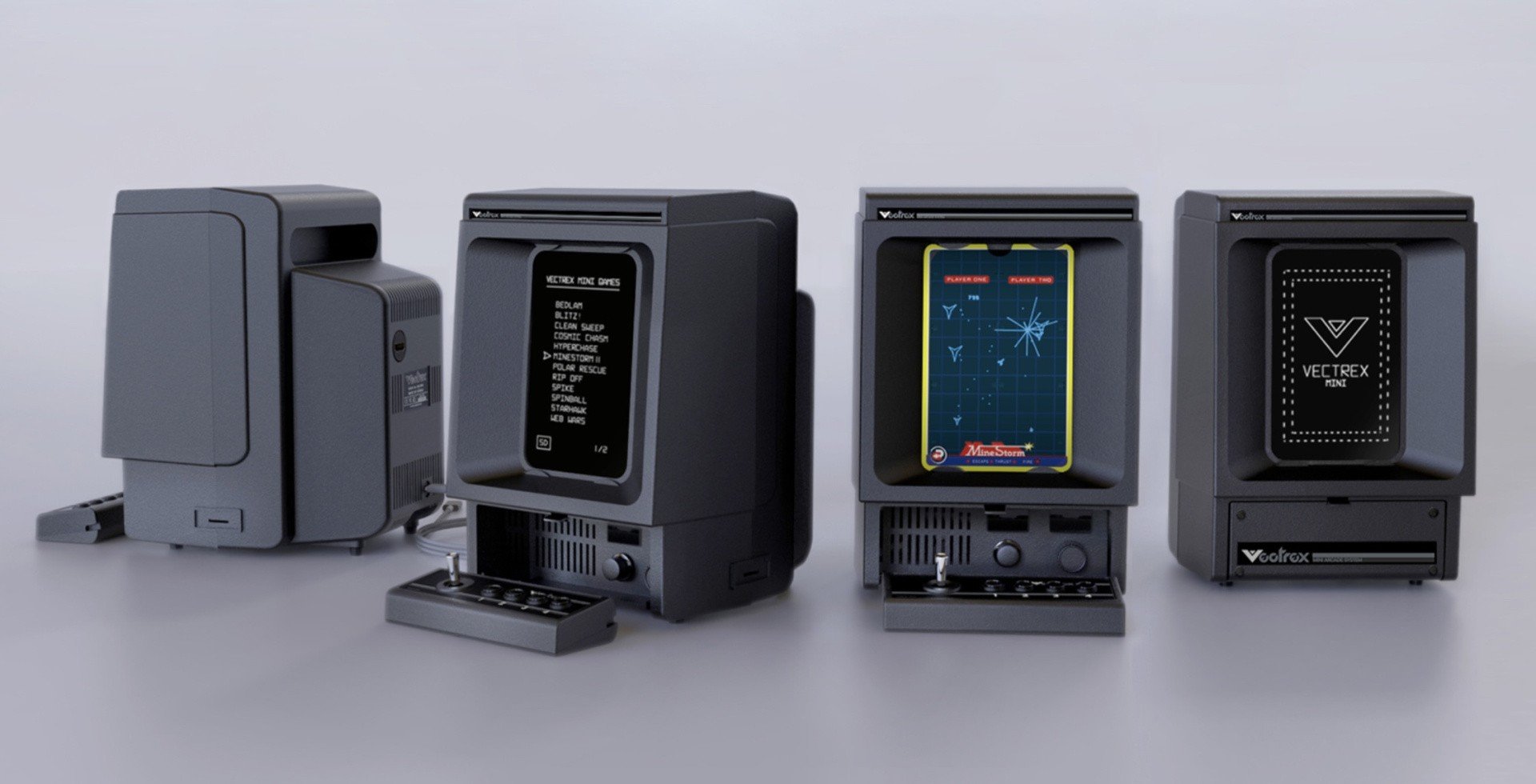 Vectrex Mini: Classic Vector Console Revived by Flynn’s Generation and Neo Reetro at Gamescom 2025