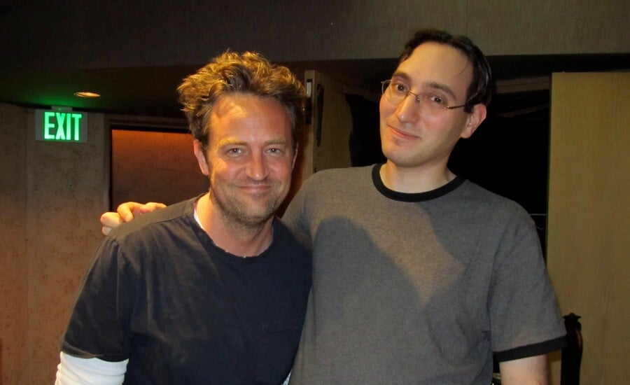 Matthew Perry and Jason Bergman