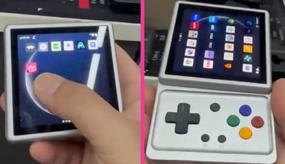 Anbernic's 'Rotating' Handheld Leaks, Reminds Us Of The Gloriously Crazy Phone Design Boom Of The 2000s