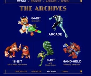 Rare's website in 1998, the birthplace of Mr. Pants and the home to tons of cool renders and info on the latest games