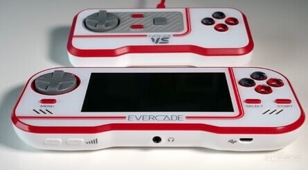 The Evercade VS' controller is based heavily on the original Evercade handheld, but offers two additional shoulder buttons.
