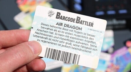 The unit seen in these images was intended for sale in Germany but came with English instructions and stickers, which are supposed to be applied to the cards