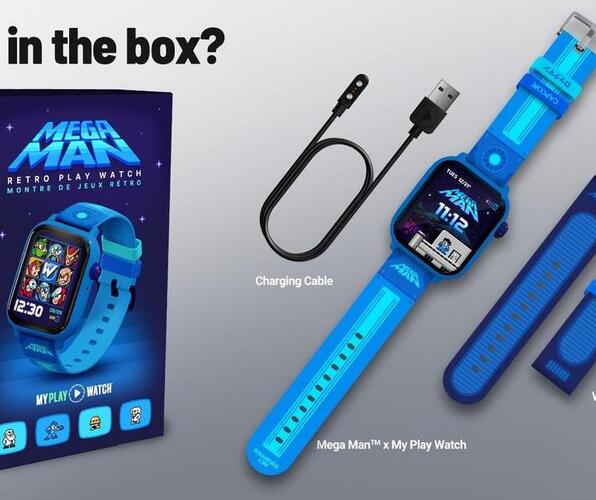 Mega Man My Play Watch
