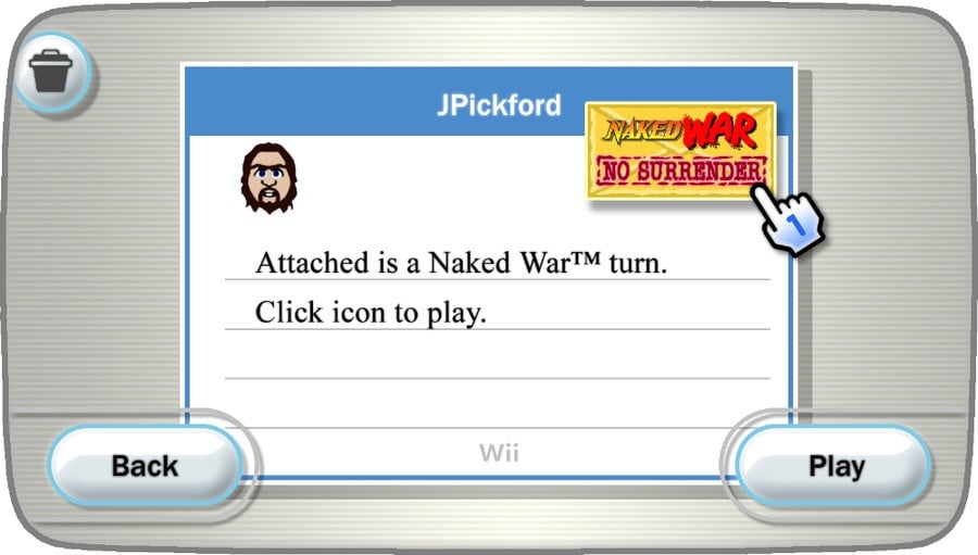 Naked War Intro Mail