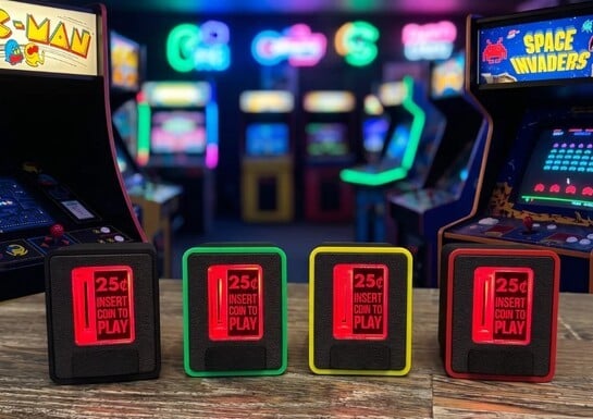 This Cute Coin Cube Lets You Use Real Quarters To Add Credits To Arcade Emulators