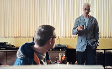 The walls of Colin Ritman's office (whose second name could be a reference to British developer Jon Ritman) are packed with '90s gaming art, including The Designers Republic (WipEout) iconography and the Sega font. His office is also filled with vintage gaming gear, including an Atari VCS