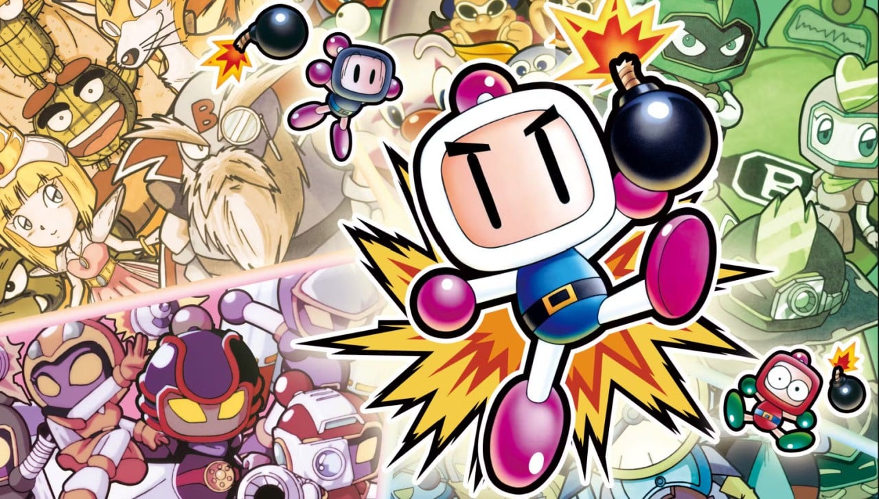Super Bomberman Collection Physical Editions Now Available for PS5, Switch, and Xbox Series X