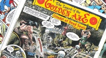 In addition to comics based on Sonic, early issues would also include strips based on other Sega titles, like Shinobi, Golden Axe, Streets of Rage, Wonder Boy, Eternal Champions, and more