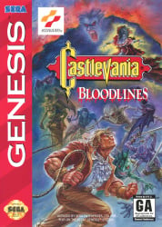 Castlevania: Bloodlines Cover