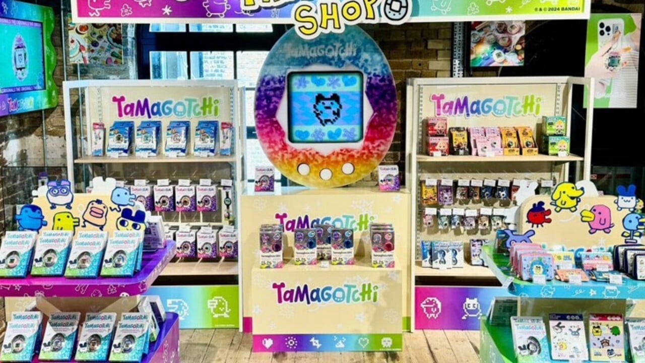 Tamagotchi的銷售雙重銷售，因為英國獲得了第一家商店