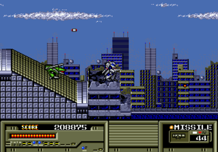 Assault Suit Leynos / Target Earth (Mega Drive, 1990)