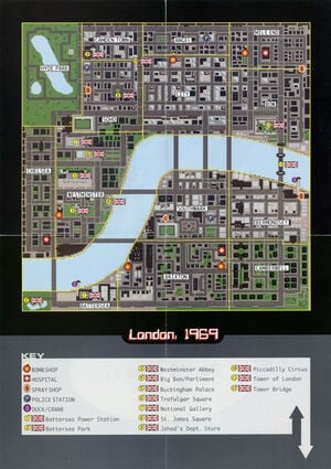 GTA London Map