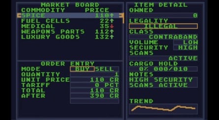 Early shots of SignalFall
