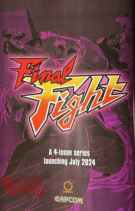 We're Getting A Final Fight Comic This July 2