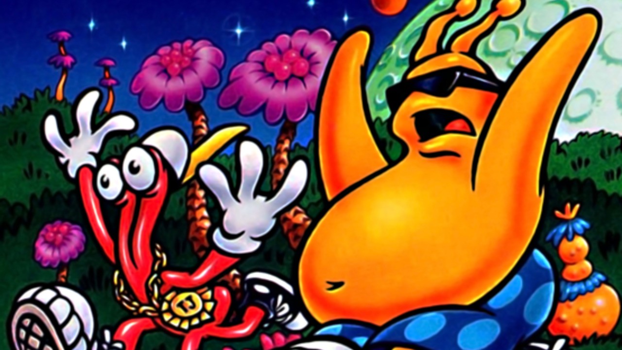 SegaのToejam＆Earlが大画面に向かっている、Amazonの厚意により