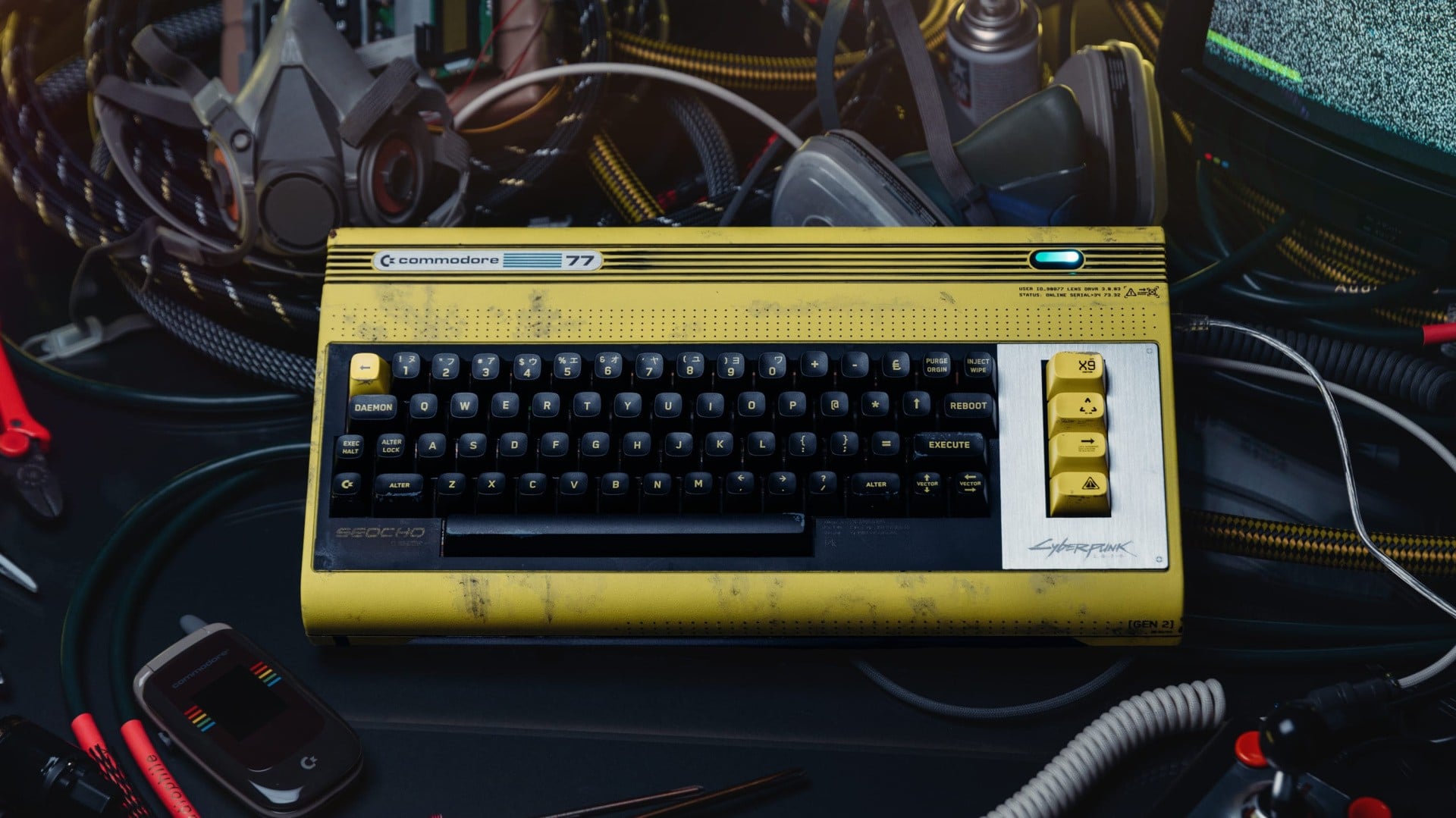 Commodore 77: Cyberpunk 2077 Commodore 64 Special Edition Revealed - Nintendo News Article