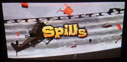 The delay in the intro is so pronounced, you can actually see one of the cars explode and respawn in the AI recomp before the intro text appears on screen (left: original, right: recomp)