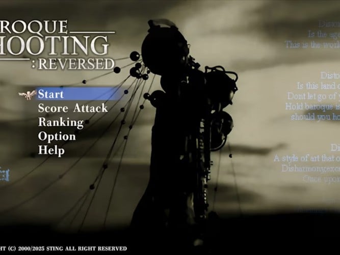 Baroque Shooting: Reversed