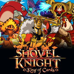 Shovel Knight: King Of Cards Cover