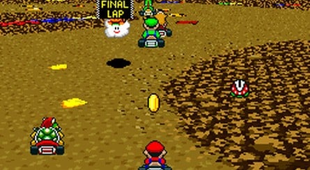 This Super Mario Kart Hack Removes the Game's Annoying Single-Player Shortcoming 1
