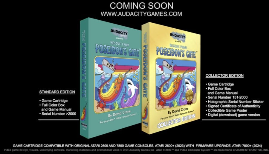 The Creator Of Pitfall! Returns To The Atari 2600 With Rescue From Poseidon's Gate 1
