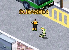 Players will start off playing as Beat, Gum, and Tab, but can unlock more characters as you progress, including everyone's favourite radio DJ Professor K