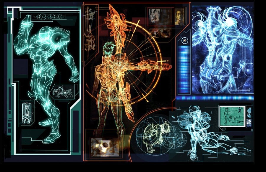Metroid Concept Art