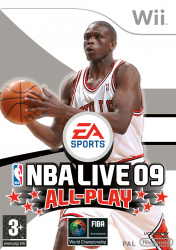 NBA Live 09 All-Play Cover