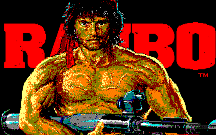 Super Rambo for the PC-88