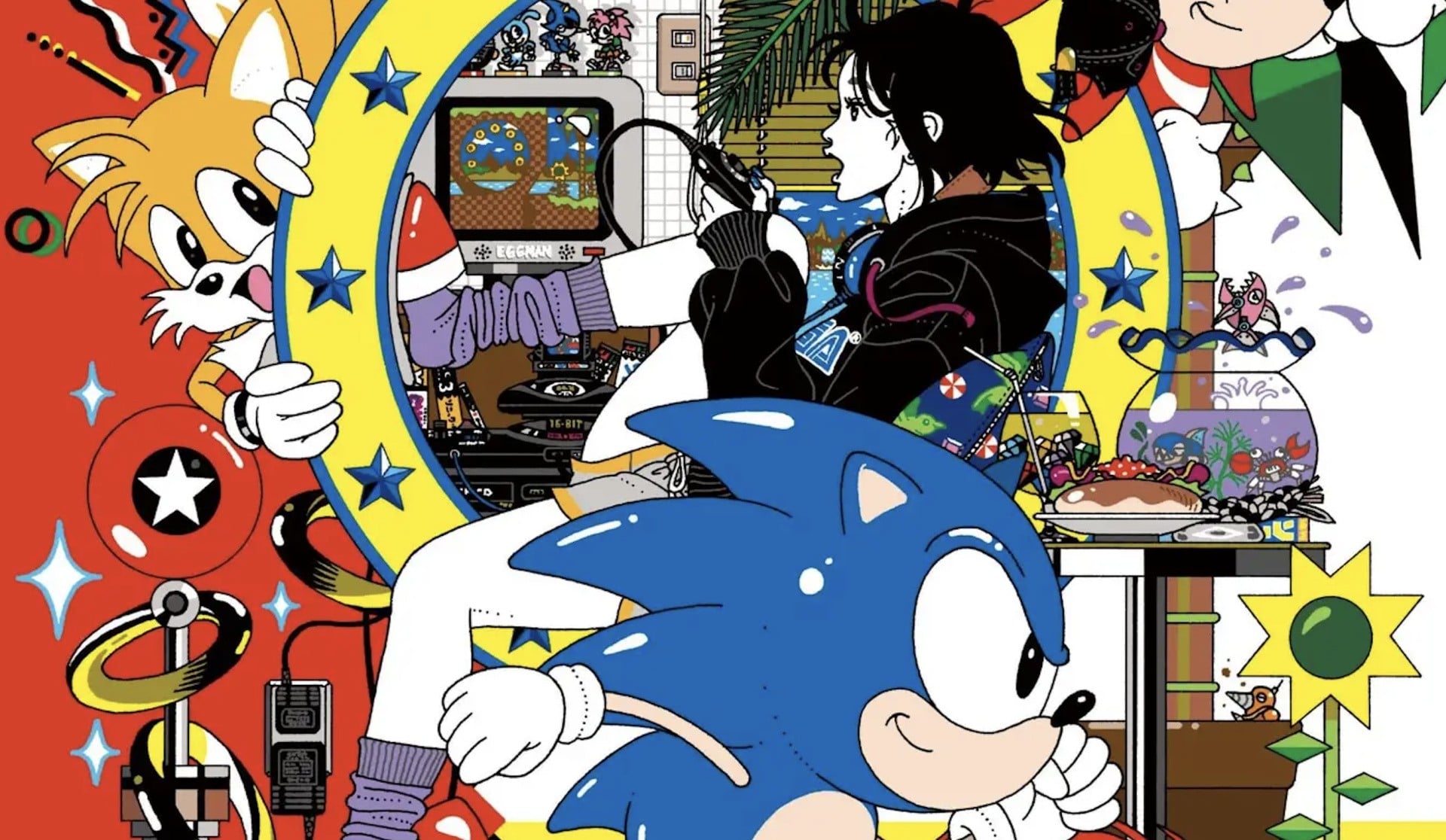 SONIC the Exhibition -ACROSS GENERATIONS- at Ikebukuro PARCO: Sonic the Hedgehog 35th Anniversary Exhibition Dates, Artists, Tickets - Nintendo News Article
