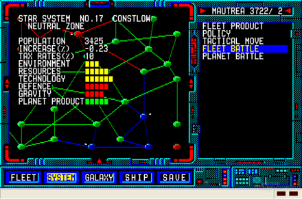 The PC-8801 version of Daiva