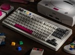 8BitDo Is Releasing A Retro Mechanical Keyboard To Mark Saturn's 30th Birthday