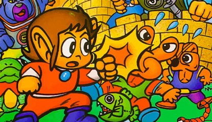 Alex Kidd In Miracle World Was Supposed To Be A Dragon Ball Game