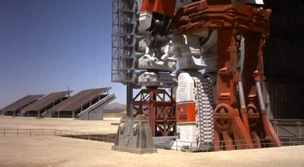 The robot designs – inspired by Japanese animation – still look striking even today