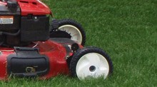 1950s Lawn Mower Kids