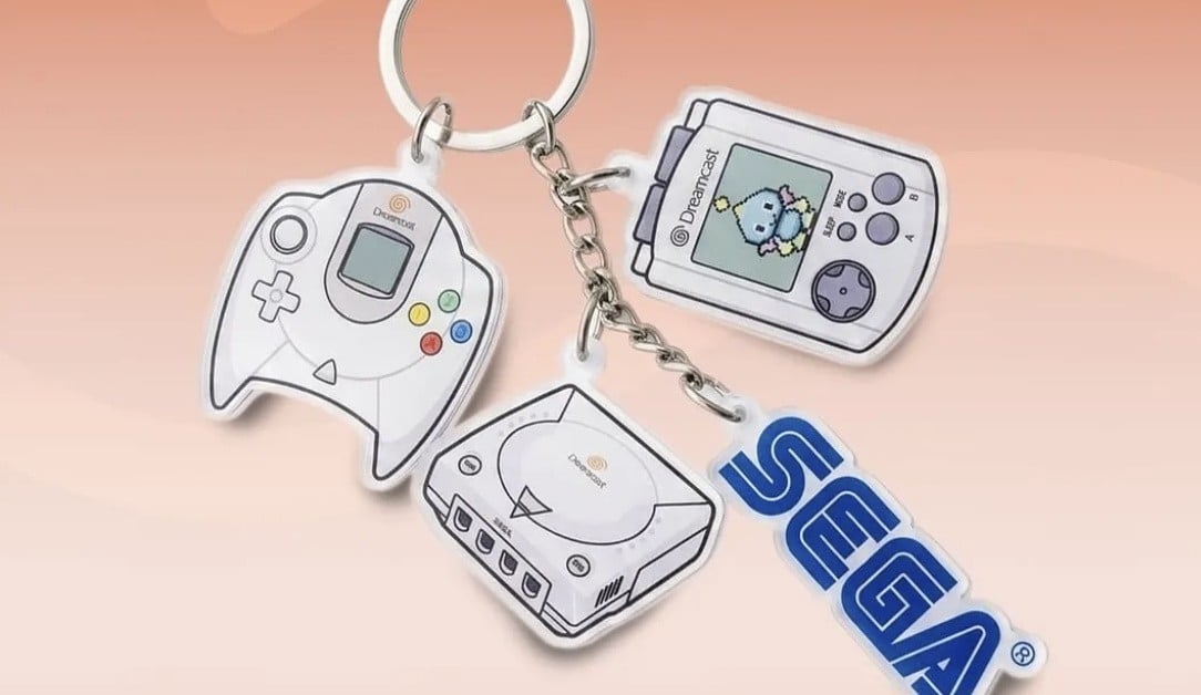 Sega Dreamcast Keychains Raise GenAI Concerns After Garbled Artwork Spotted - Nintendo News Article