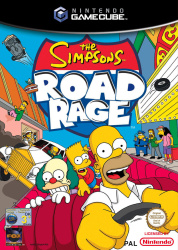 The Simpsons Road Rage Cover