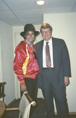 Michael Jackson & Al Nilsen