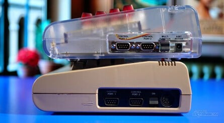 The Commodore 64 Ultimate is a close match to the original computer, but has some modern-day upgrades, including HDMI and USB