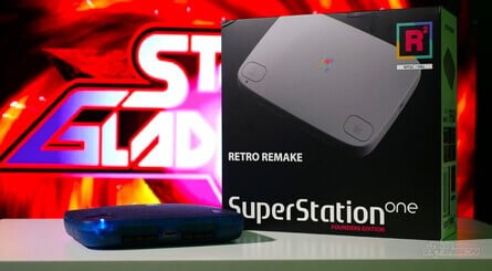 As you can see, the SuperStation One is a close match to the Sony's PSOne console