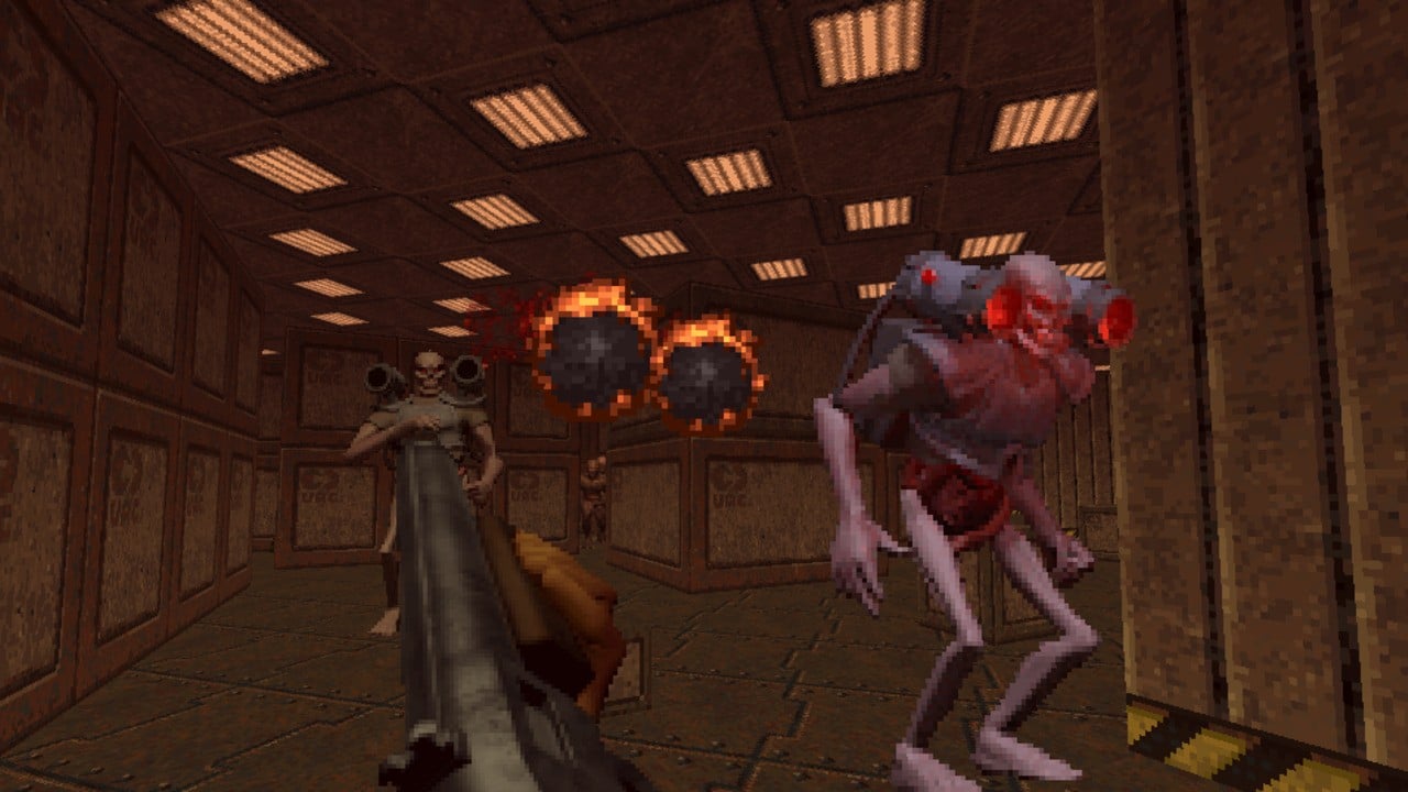 真新しいmodは、最初の2つのゲームにDoom 64スタイルのオーバーホールを与えます