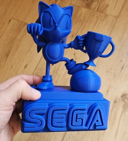 I Wanted F1 Legend Ayrton Senna's Sonic Trophy So Bad, I Made My Own 1