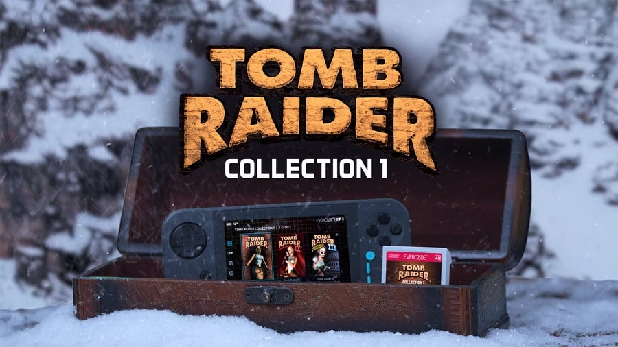 Tomb Raider Collection Is Evercade's New Pack-In Title, And More Crystal Dynamics Carts Are Coming 3