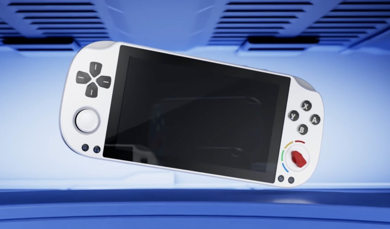 This Bonkers Retro Handheld Has A Physical "Performance Dial" 1