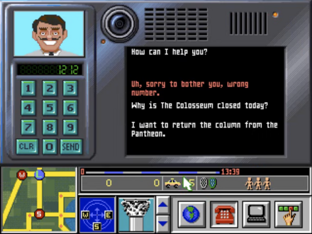 The MS-DOS version was first out of the gate, launching at the start of 1993. It's the most feature-packed version and benefits massively from its mouse-driven interface