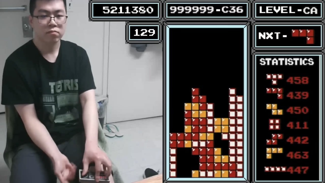 さらに2人がNes Tetrisをbeatった